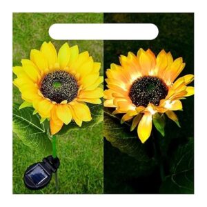 Sunflower Solar Garden Light